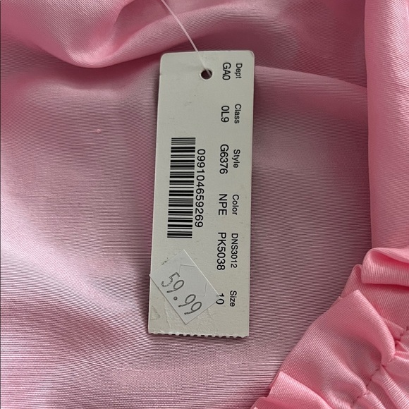 NWT J.Crew Pink Off-Shoulder Ruffle Top - Picture 9 of 9